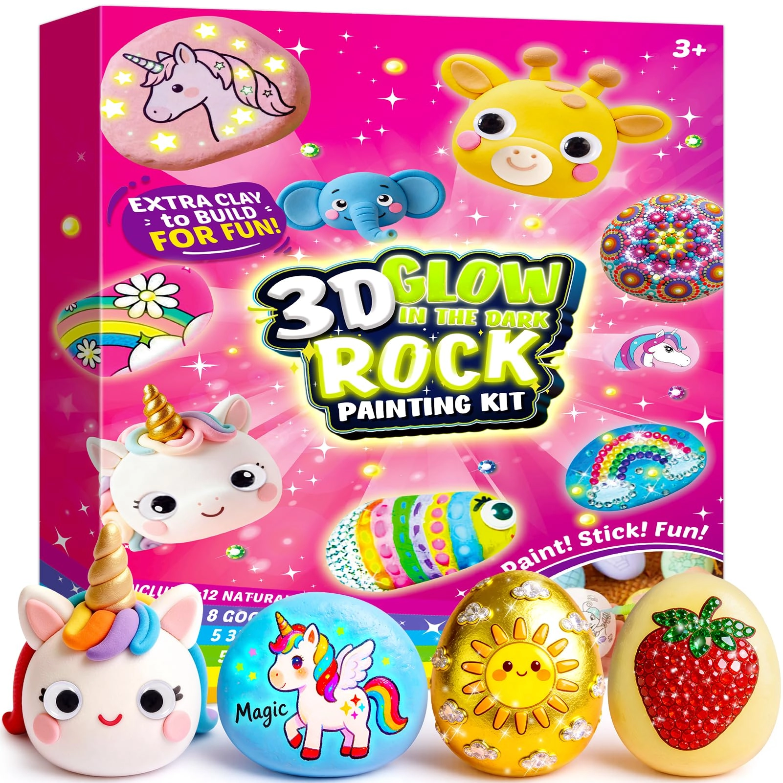 iKidiki Rock Painting Kit - 48 piece(s)