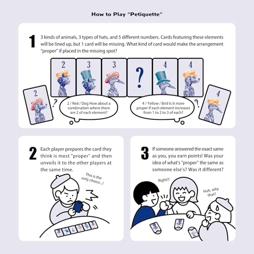Petiquette - Card Game