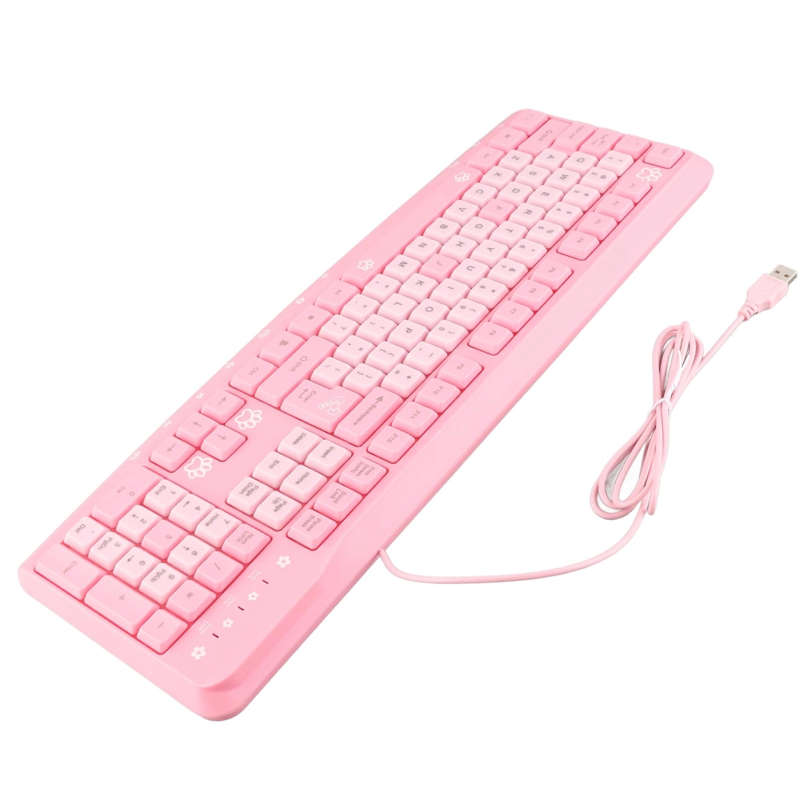 CUTE CARTOON USB WIRED KEYBOARD - US Wired