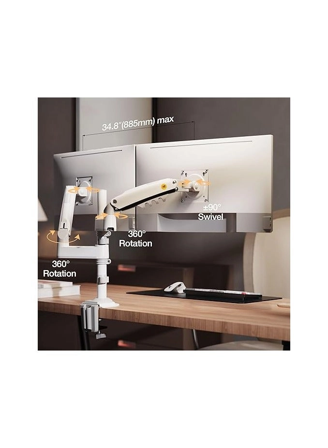 H180 - Dual Arm 27 in 75x75mm 100x100mm