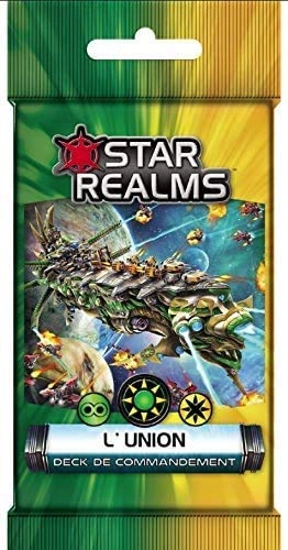 Star Realms: Command Deck - Union French + Star Realms: Command Deck - Unity + Star Realms: Command Deck - Alliance + Star Realms: Command Deck - The Pact + Star Realms: Command Deck - The Alignment + Star Realms: Command Deck - The Coalition + Bottle Opener