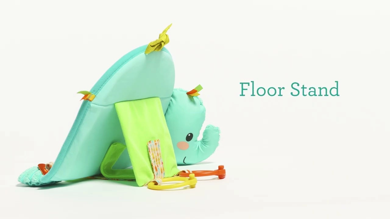 Go Gaga Elephant Baby Activity Mirror - 0 months