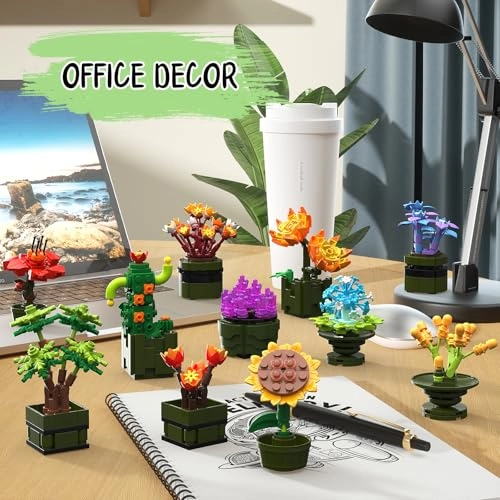 Succulent Flower Building Set (10001)