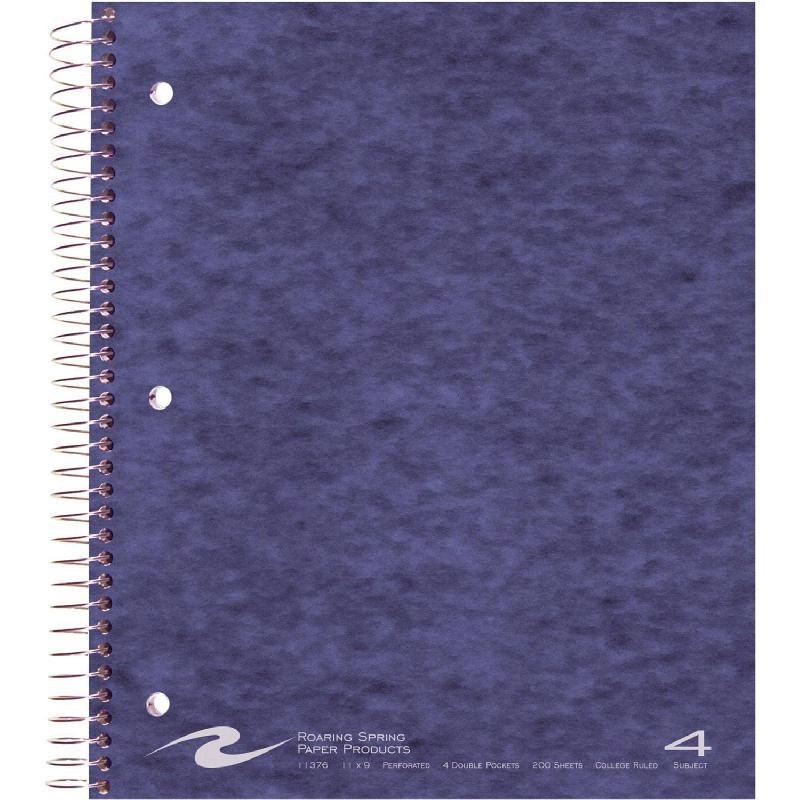 Roaring Spring Notebook 9 X 11 Spiral - Lined 200 Sheets