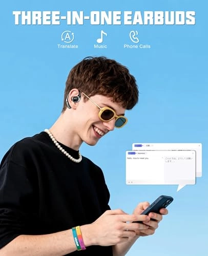 AI Translation Earbuds - 144 languages