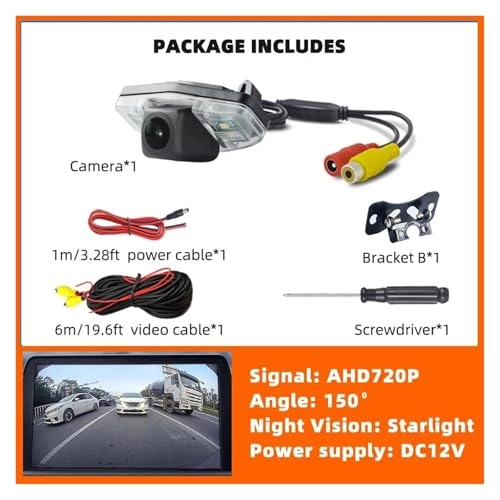 GAF-LS8008 - Top Starlight Night Vision Wire AHD 1080P or 720P