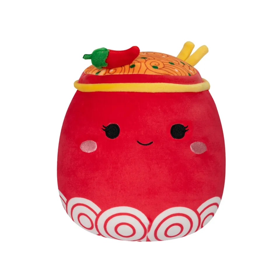 Squishmallows Odion Fire Noodles - 12.7 cm + Illia Sriracha Flipamallows