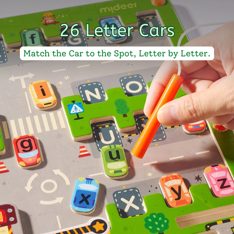 Magnetic Maze - Parking Lot - Suitable for 3 years and above