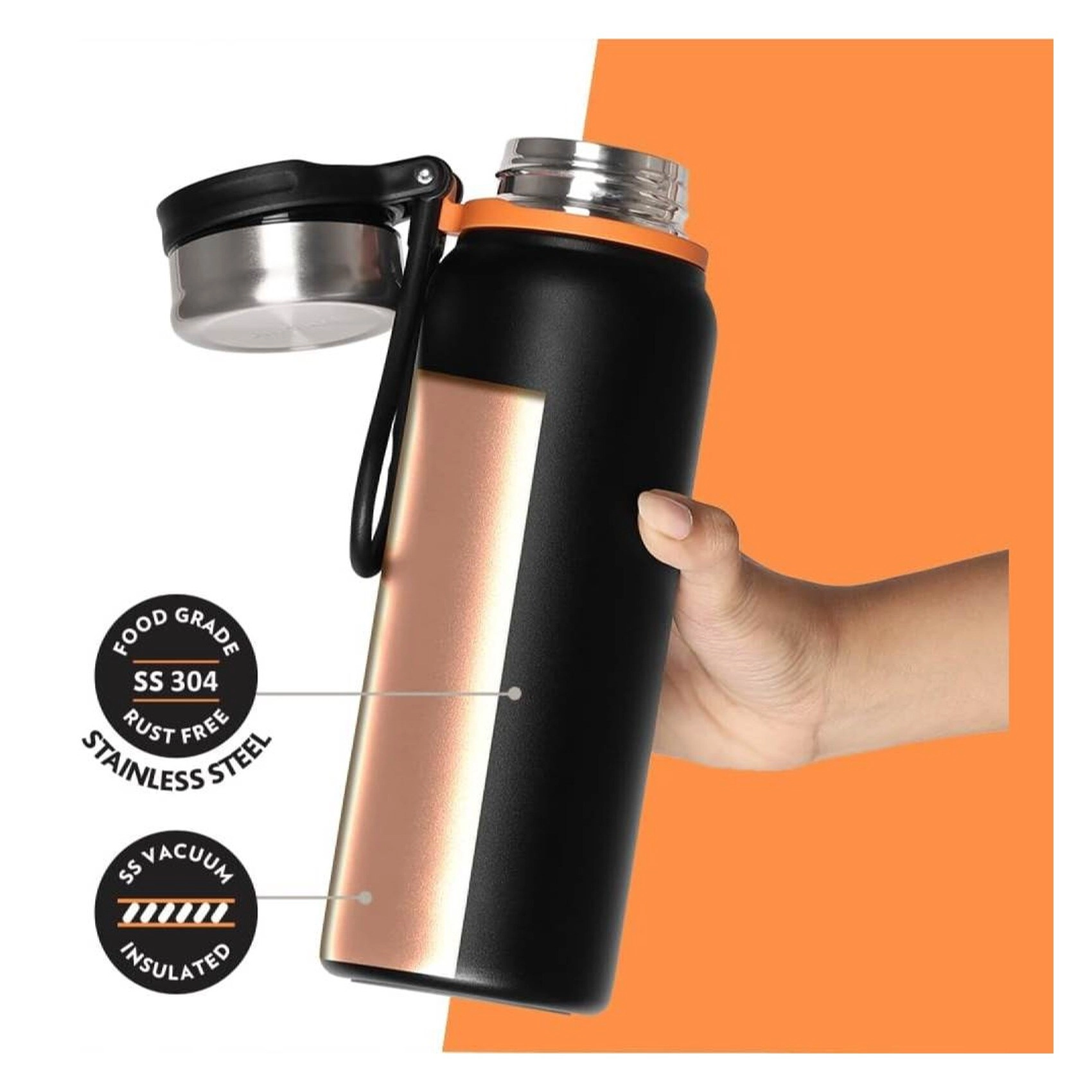 Aquafit Water Bottle - Leak-proof Tritan 830 ml