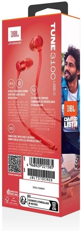 J'B'L T'une 310 Wired Headphone