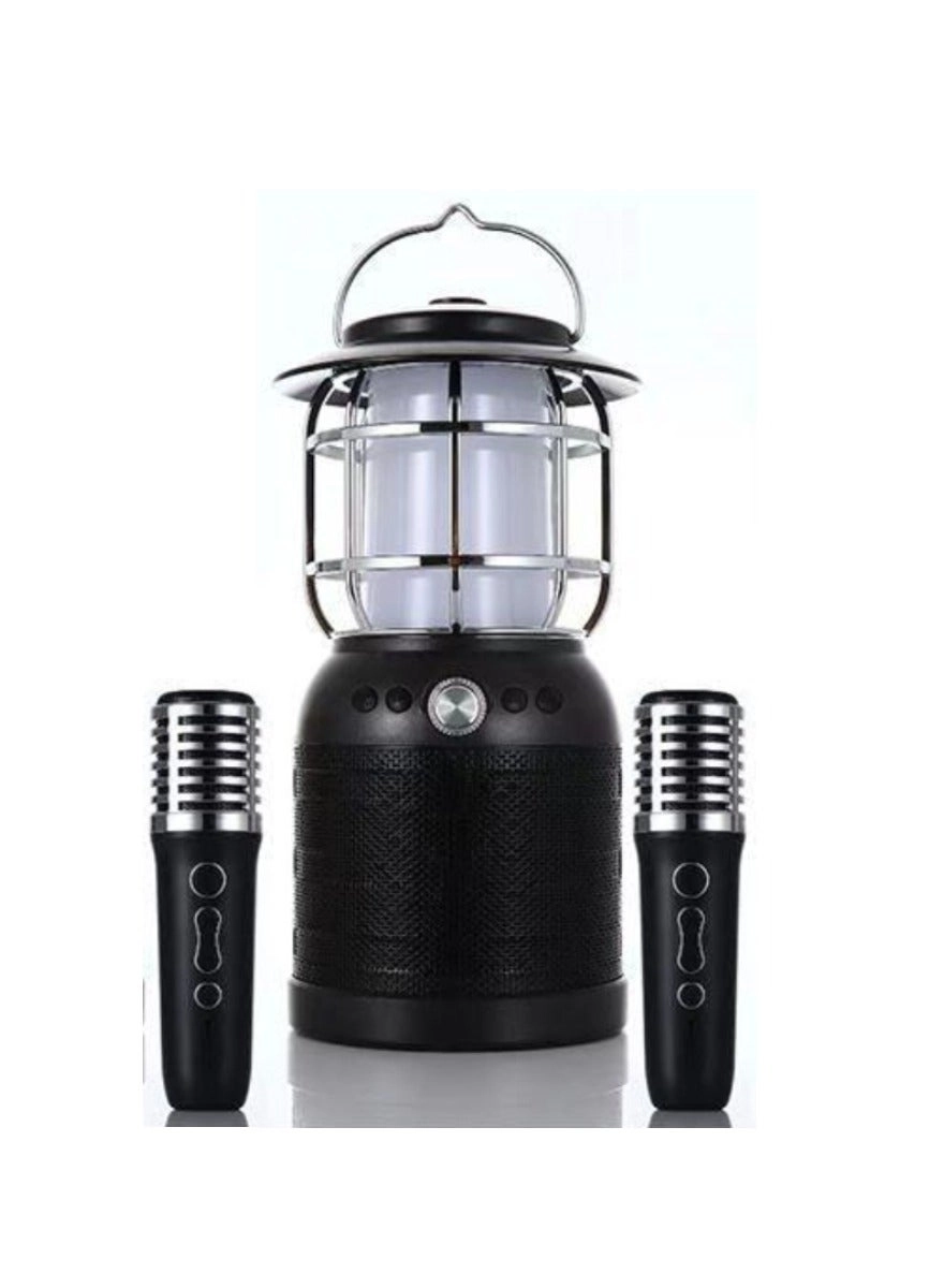 Sodo Karaoke Mic And Lantern Lamp - two microphones