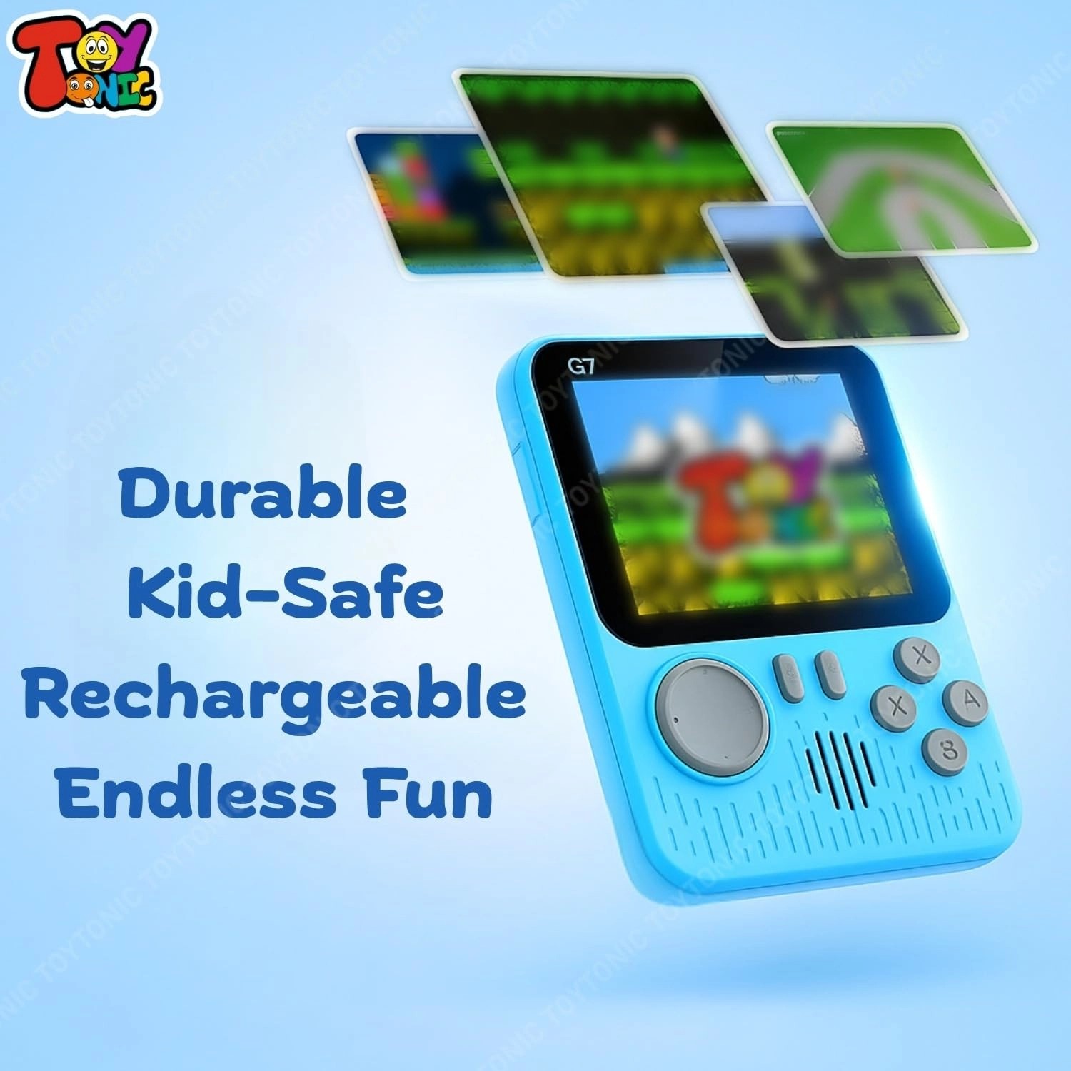 Handheld Game - 666-in-1 TV Output Rechargeable