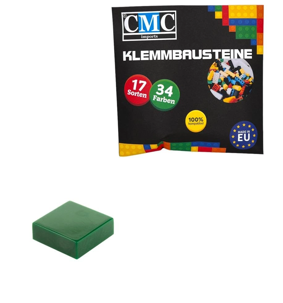 Clamping Blocks - 100 pcs 1x1 Red