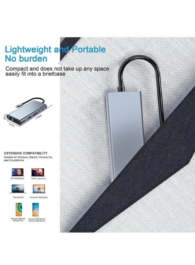 USB-C Hub Adapter - 4K HDMI PD Fast Charge