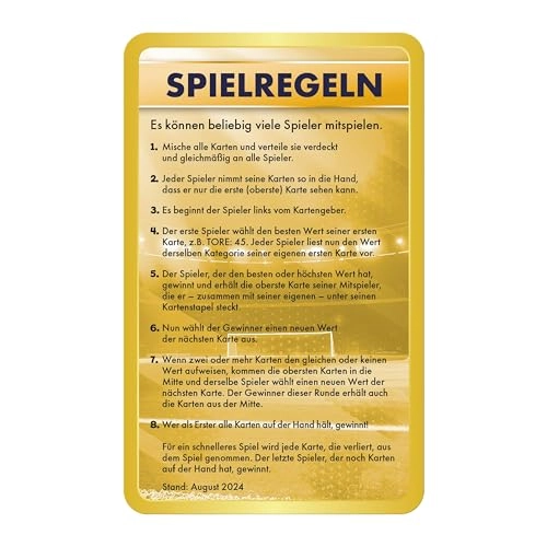 Top Trumps Weltfussball Stars - 30 cards German