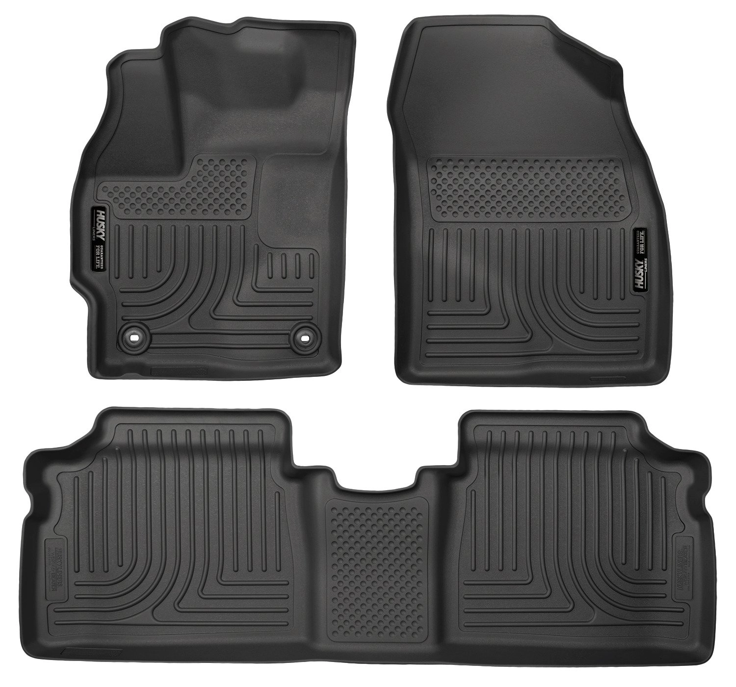 Husky Liners Weatherbeater - Toyota Prius 2015 Front & 2nd Row