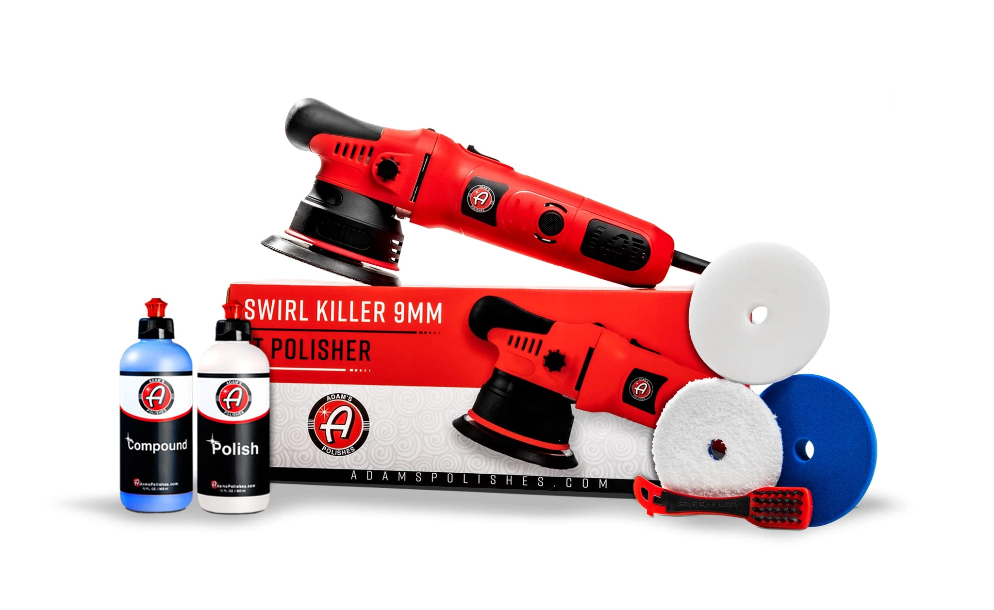 9mm Dual Action Car Polishing Kit - 1000W
