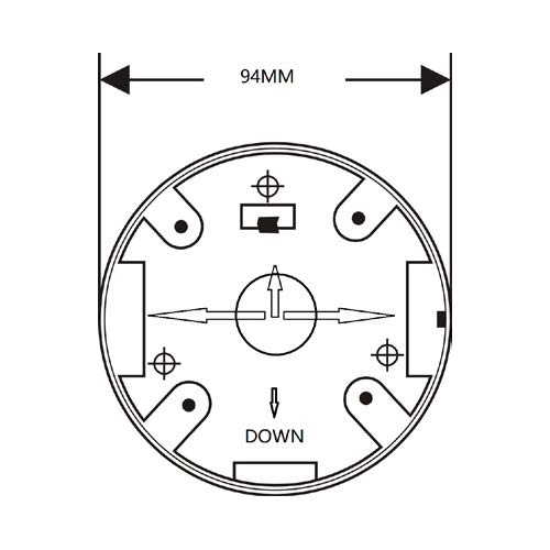 UJB94 - 2.4-3.7in (60-94mm) 11lbs