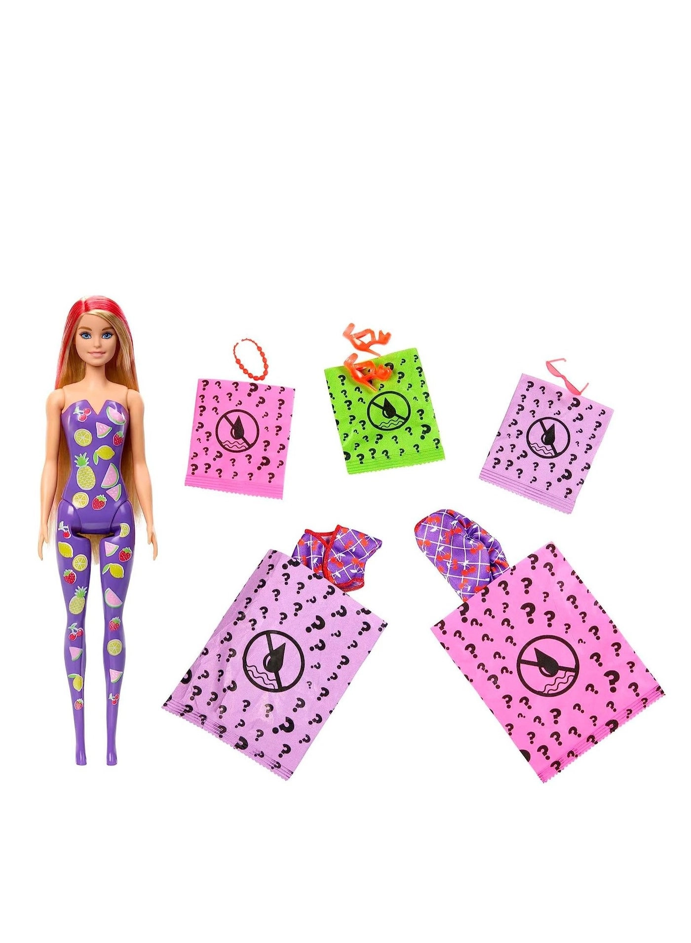 Barbie Sweet Fruit Series - Color Reveal Doll Scented