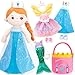 Dress Up Doll Set - 3in1 14 inch 3 Outfits