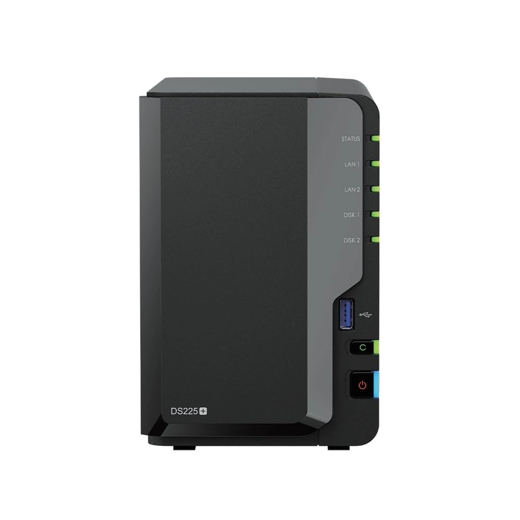 Synology DS225+ 2-Bay 24TB