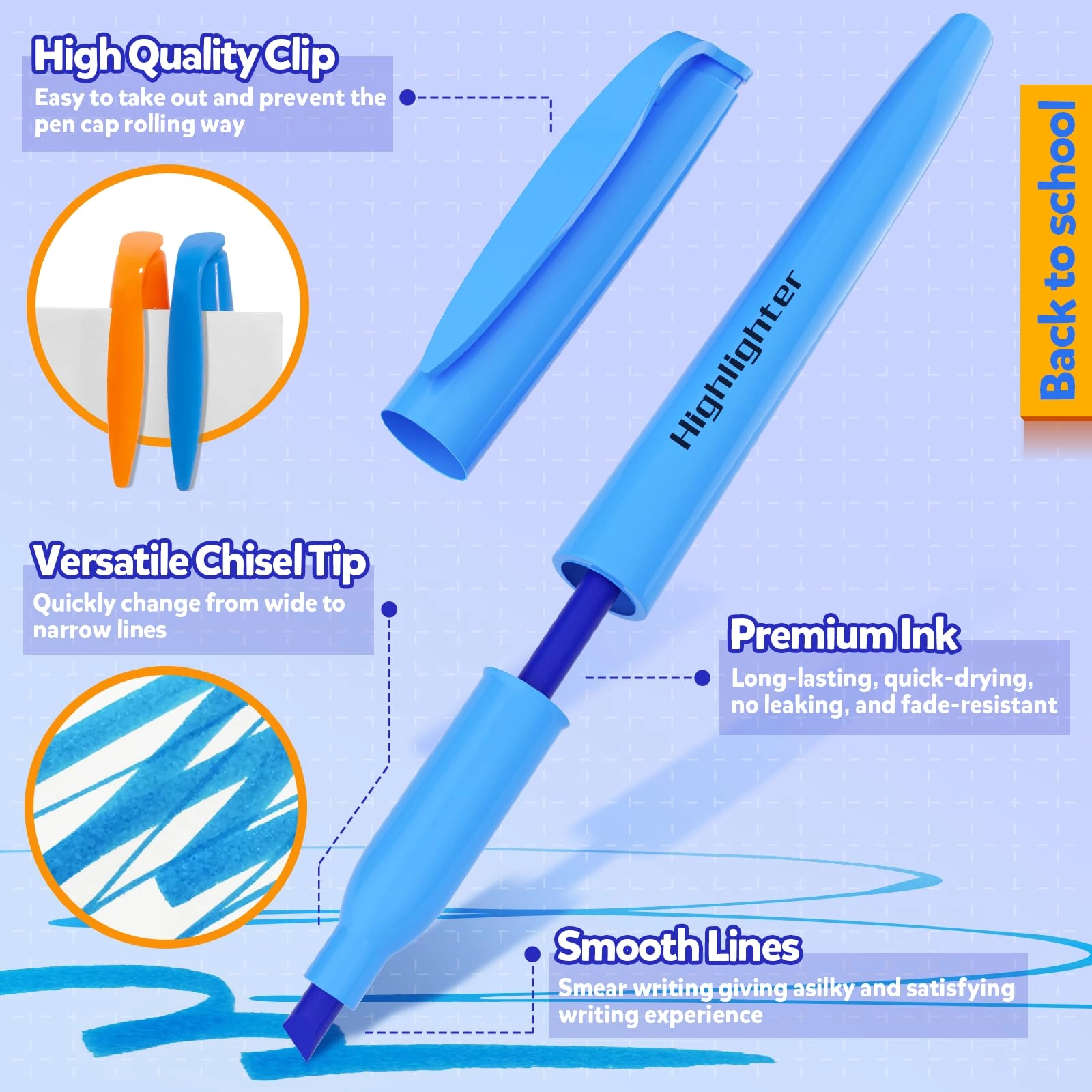 Highlighters - Multicolor Chisel
