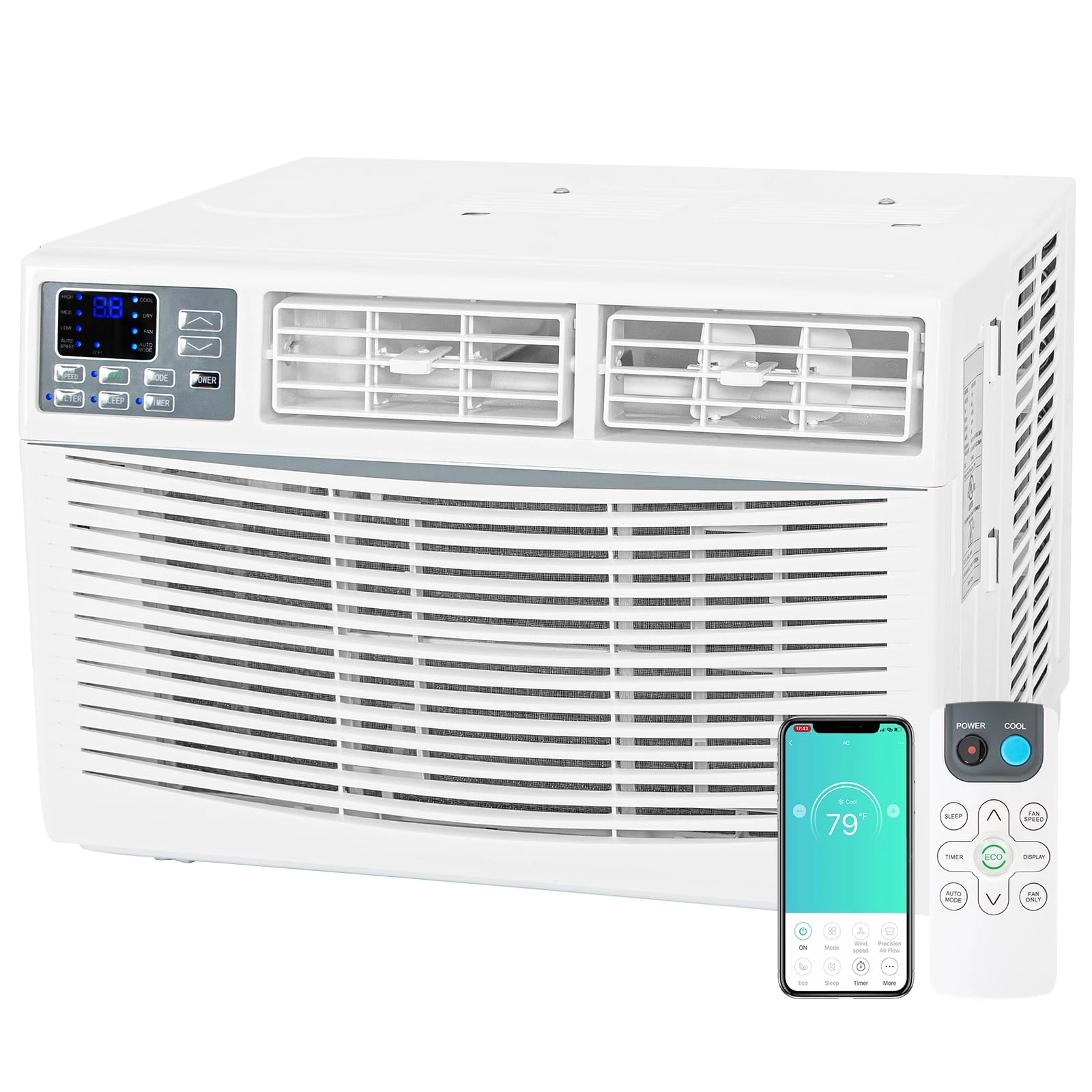 ACHAZEL Window Air Conditioner - 1091 watts