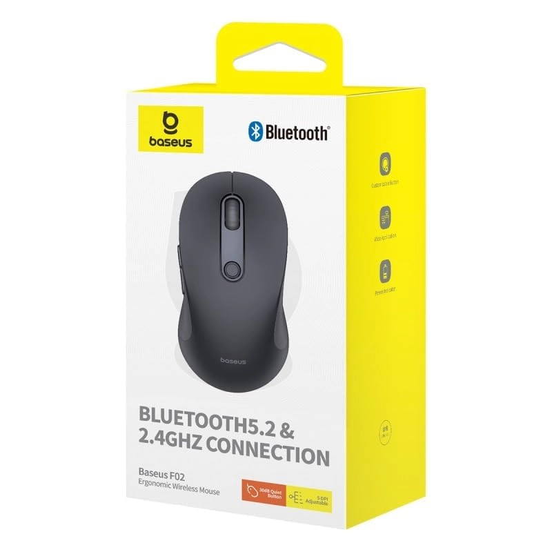 F02 Ergonomic Mouse - Wireless