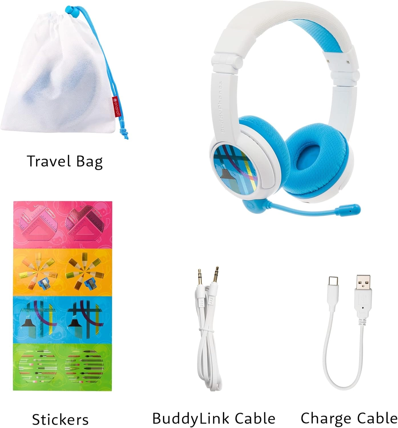 BuddyPhones School+ Wireless Headphone