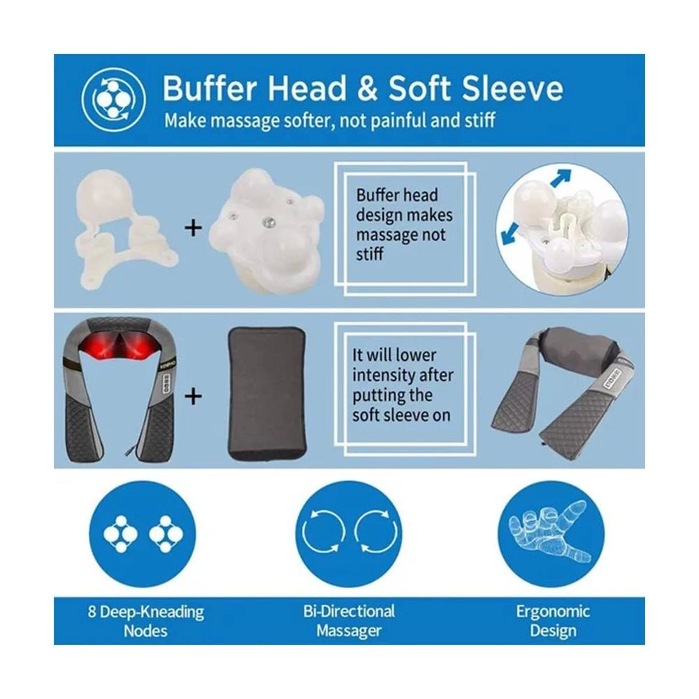 Shiatsu Massager - Back Neck With Heat