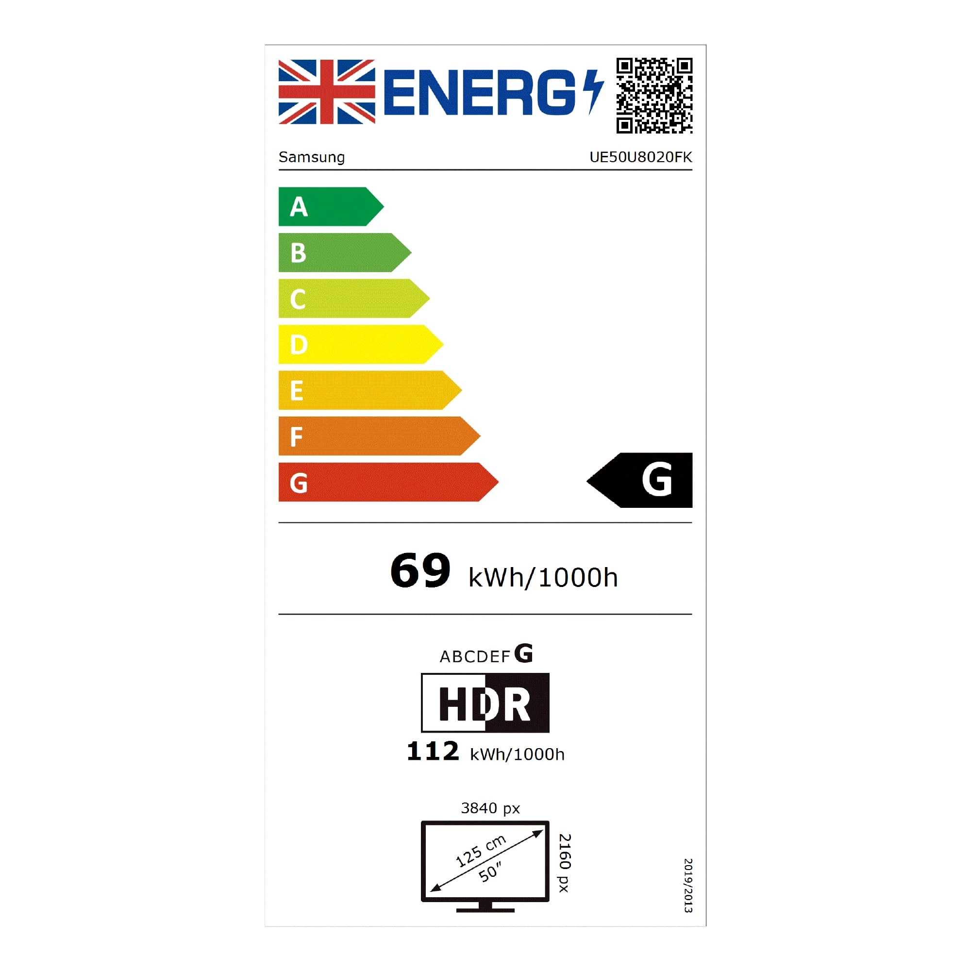 UE50U8020FK - 50"