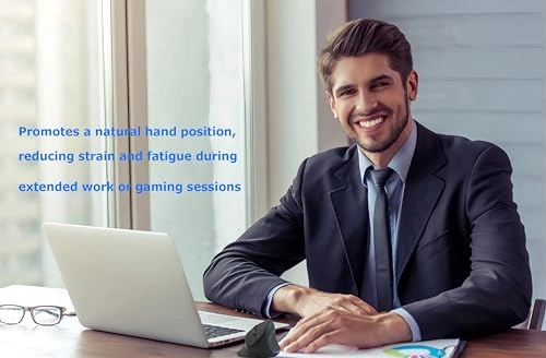 Ergonomic Vertical Mouse - Wireless