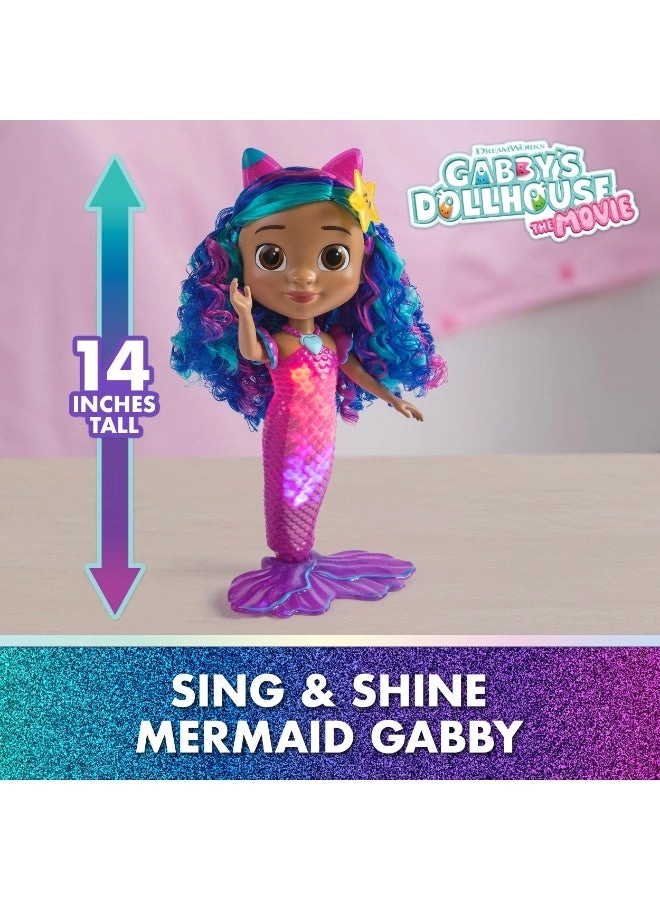 Gabby Mermaid Doll - Sing & Shine Waterproof Lights & Sounds Ages 3+
