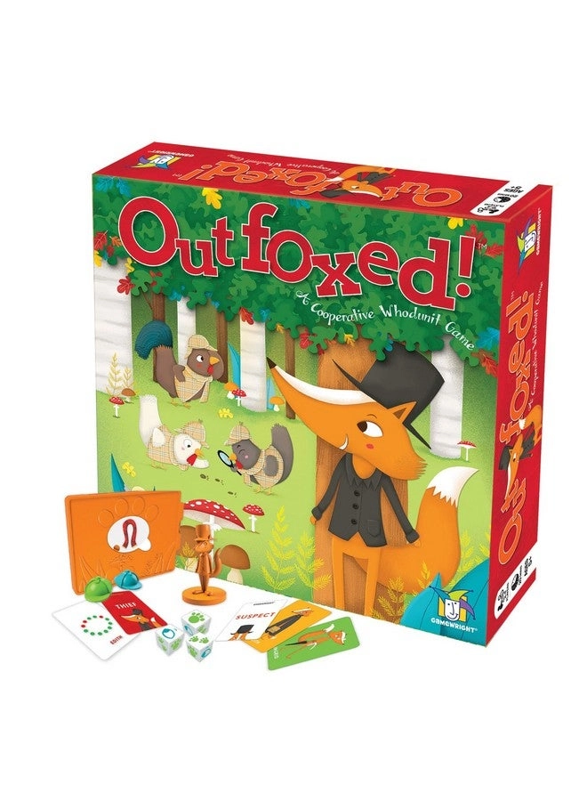 Gamewright Outfoxed! - Cooperative Whodunit
