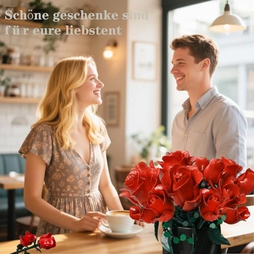 Bouquet Building Blocks Set - 443 pcs