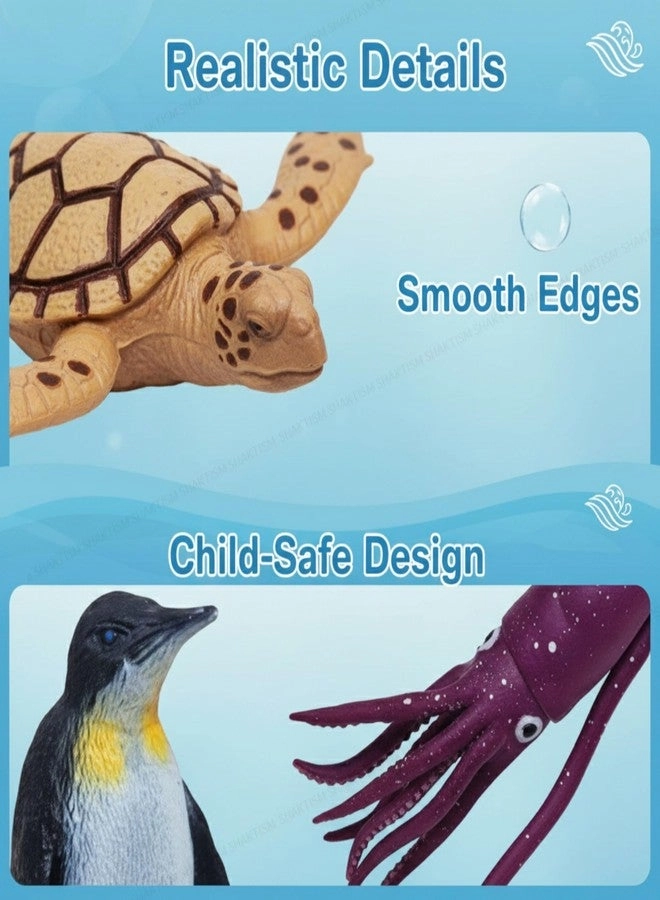Ocean World Animal Toy Set - 6 pieces