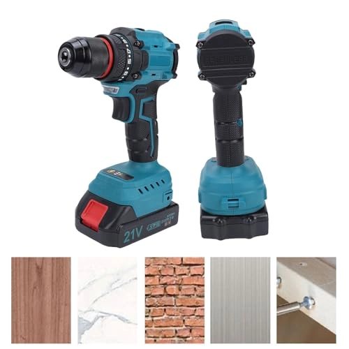 Cordless Drill Driver Kit - 2 x 1300mAh