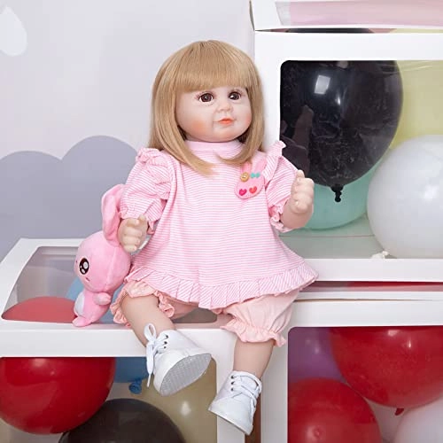 Reborn Baby Doll - 18 Inch 45cm Soft Vinyl Girl