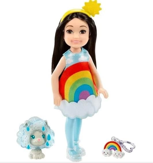 Chelsea Costume Doll - Unicorn costume Keychain charm
