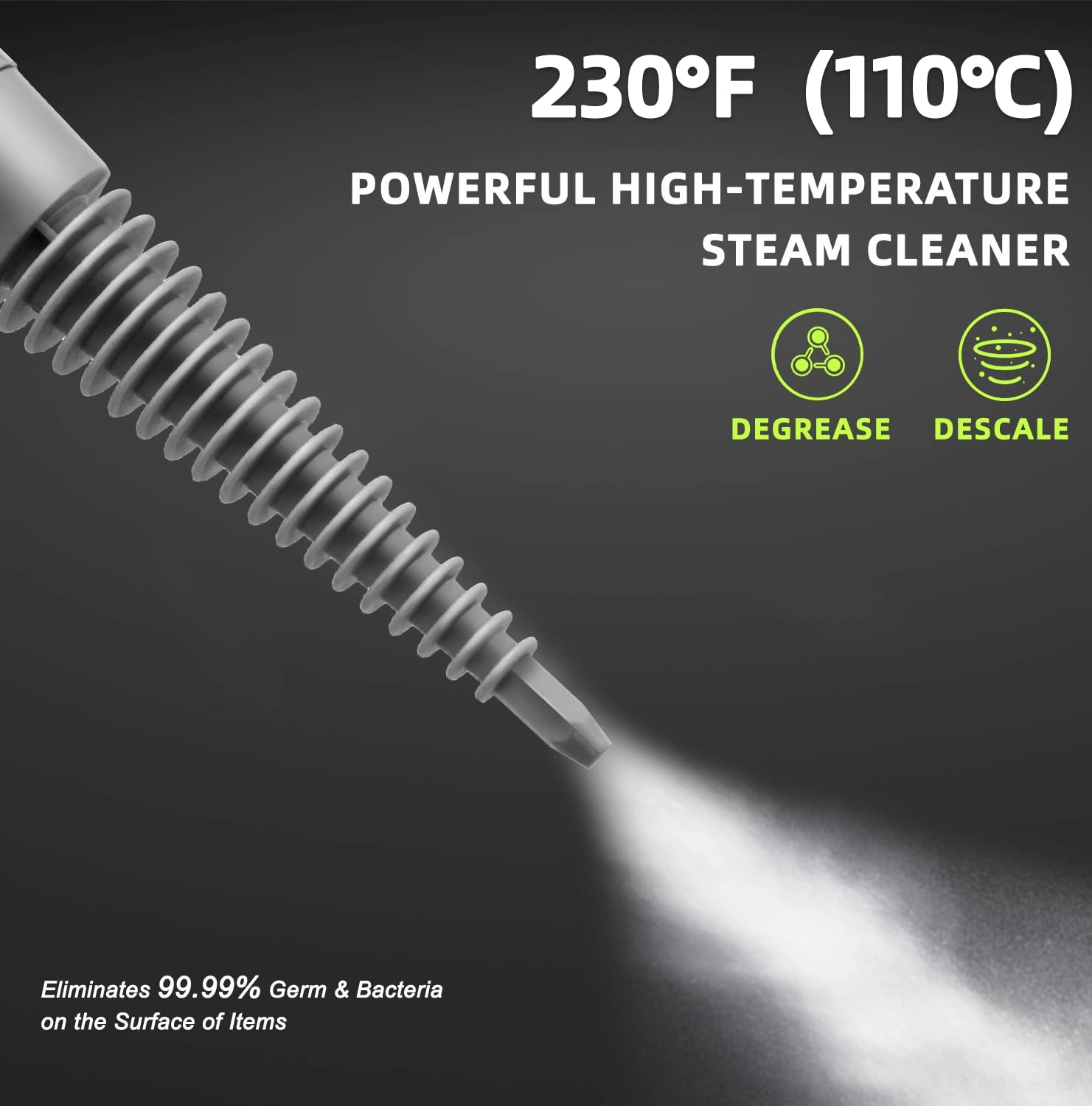 steam cleaner - 3.5E+2 Milliliters