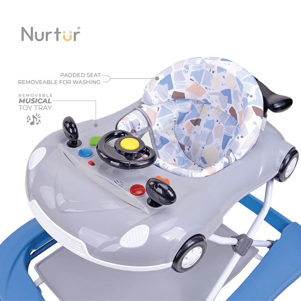 4-In-1 Baby Multi Walker - Music Function EN 71 Certified