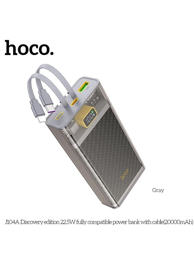 J104A - 20000mAh 22.5W Fast-Charging