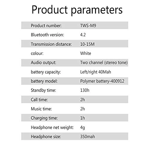 TWS Stereo Headphones Wireless Headphone