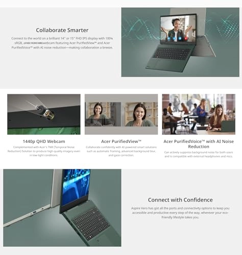 Aspire Vero 15 AV15-53P - 15.6'' Core i7-1355U 16GB DDR4 512GB SSD