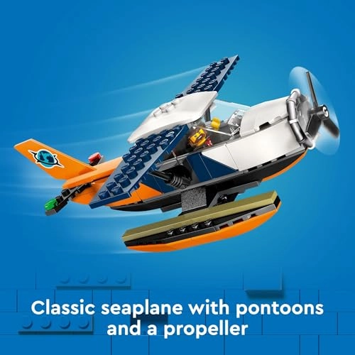 City Jungle Explorer Water Plane (60425) - 6 Plus 2 Minifigures