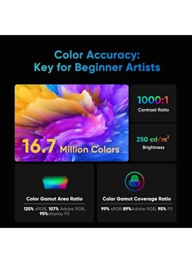 Artist 13.3 Pro V2 - 16,384 pressure levels