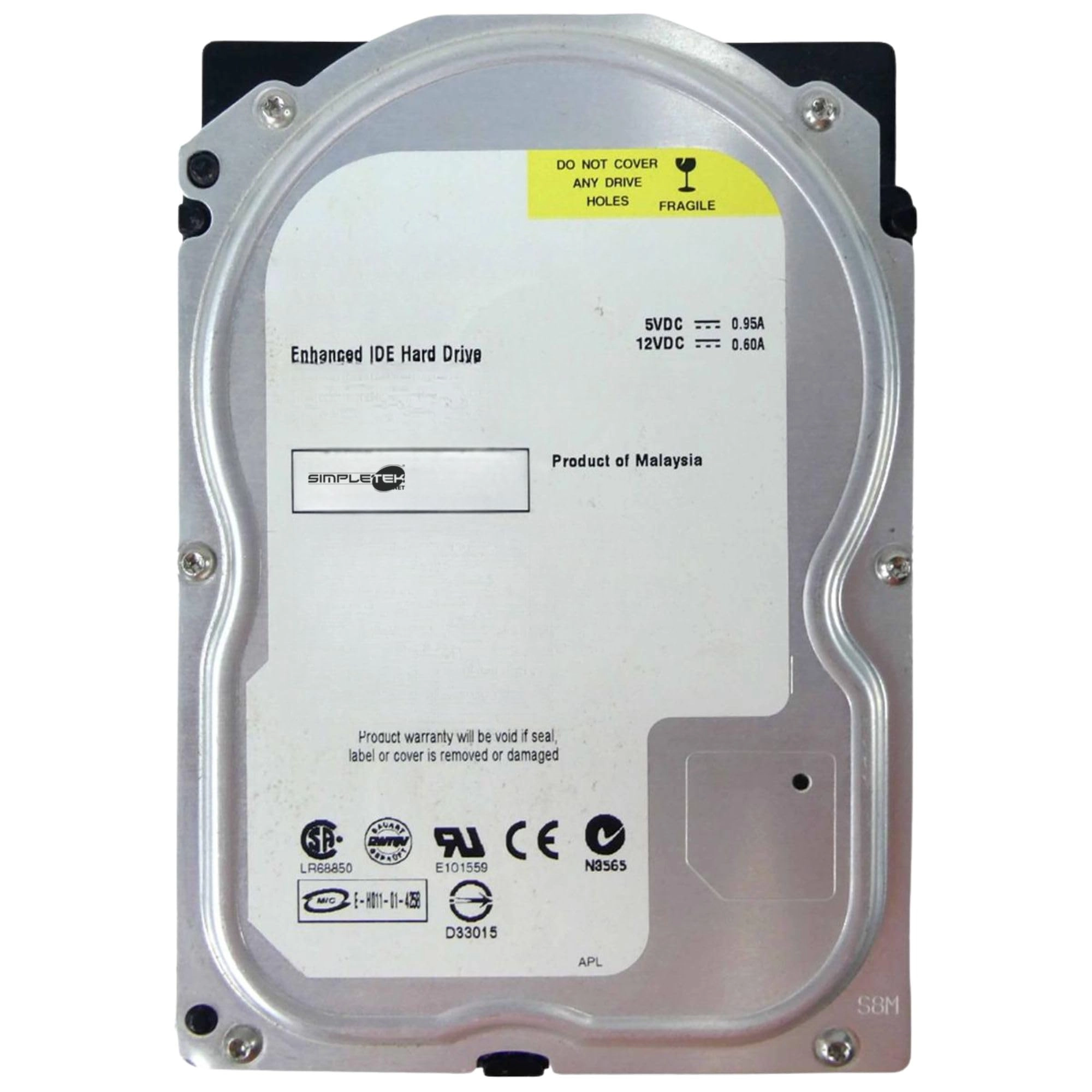 (Refurbished) Hard Disk Interno 3.5" 5400rpm 2MB Ultra ATA (7708-SIMPLETEK) - 40GB