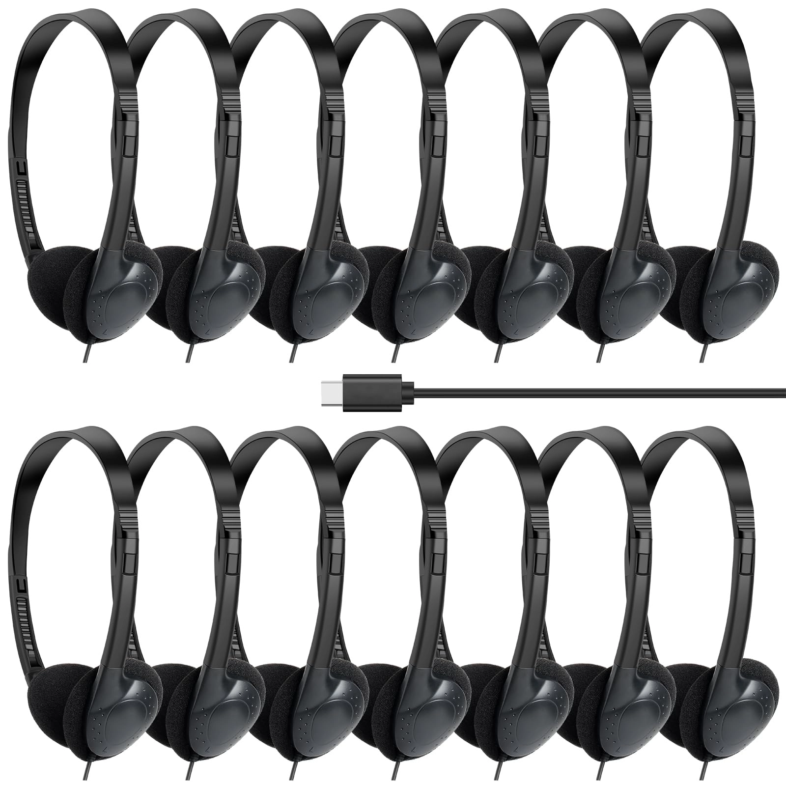 Type C Wired Headphone Pack