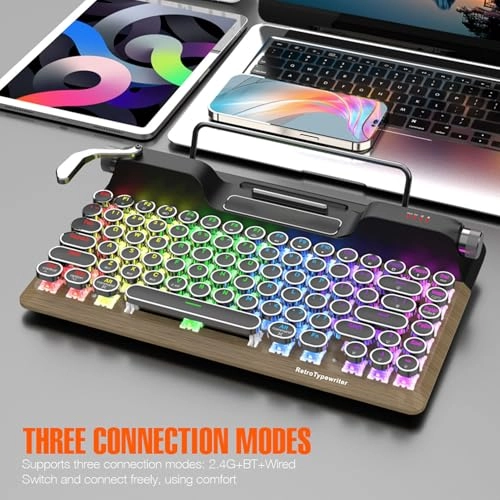 Typewriter Keyboard - Wired/Wireless