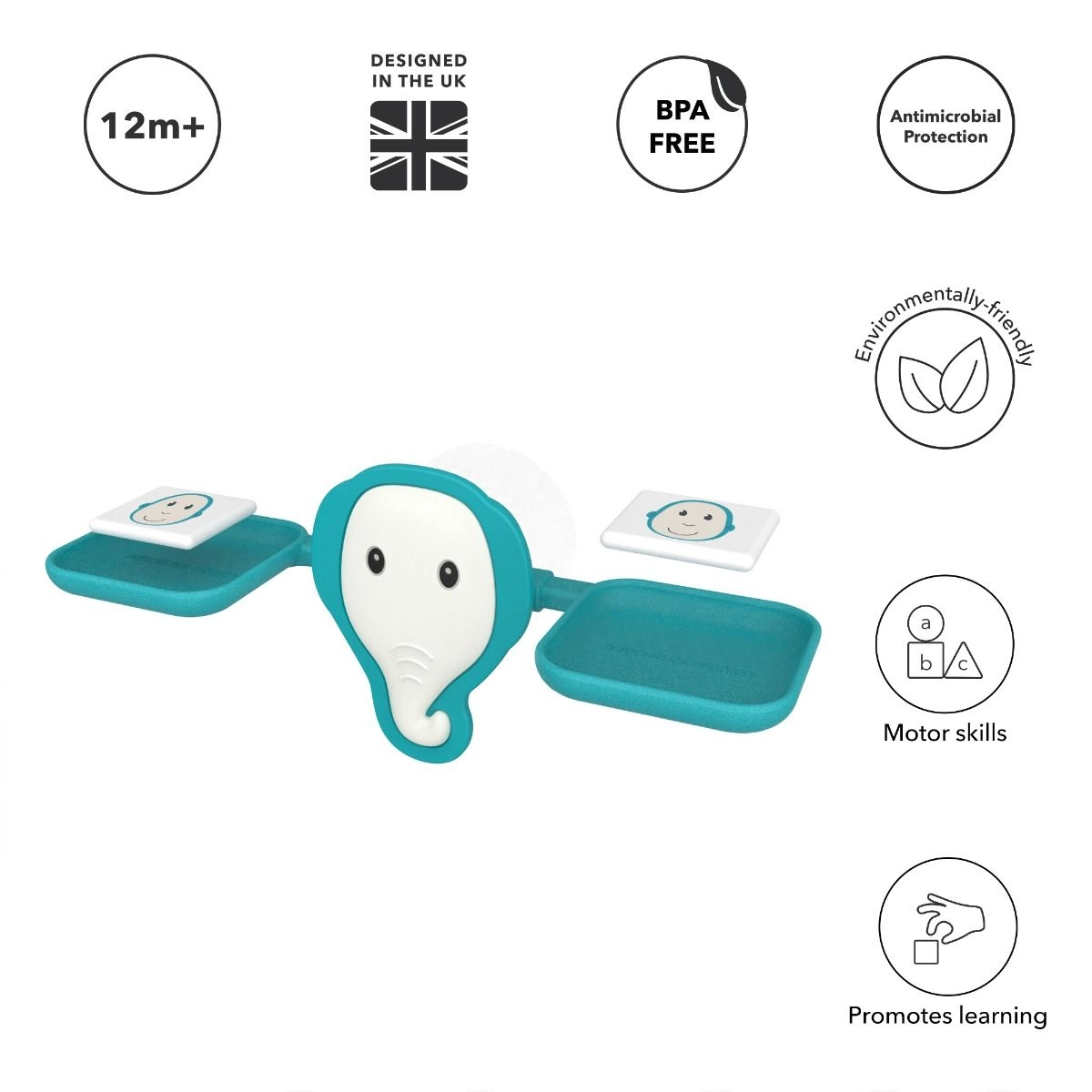 Bathtime Scale - 6 Weights 18 months+